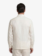 Manchester Guayabera Alforzas Artesanales - Sin Bolsas - Manga Larga - Manchester