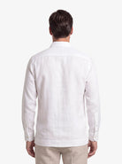 Manchester Guayabera Alforzas Artesanales y Bordado en Relieve - Manchester
