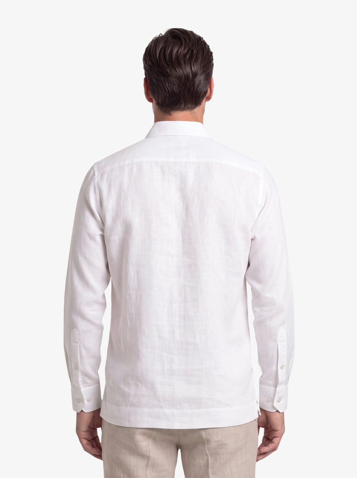 Manchester Guayabera Alforzas Artesanales y Bordado en Relieve - Manchester