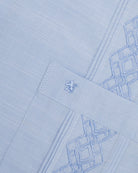 Manchester Guayabera Alforzas Artesanales y Bordado en Relieve - Manchester