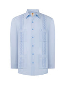 Manchester Guayabera Alforzas Artesanales y Bordado en Relieve - Manchester