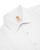 Manchester Guayabera Alforzas Artesanales y Bordado en Relieve - Manchester