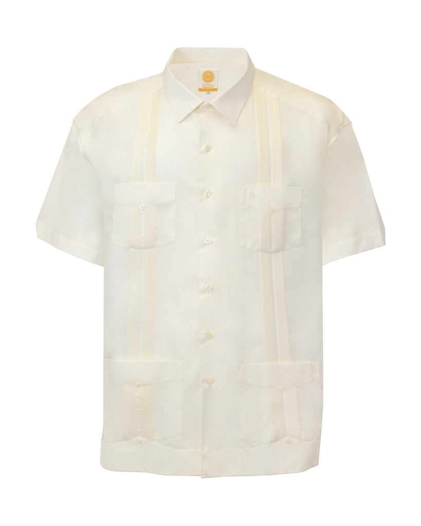 Manchester Guayabera Big and Tall Algodón y Poliéster - Manchester