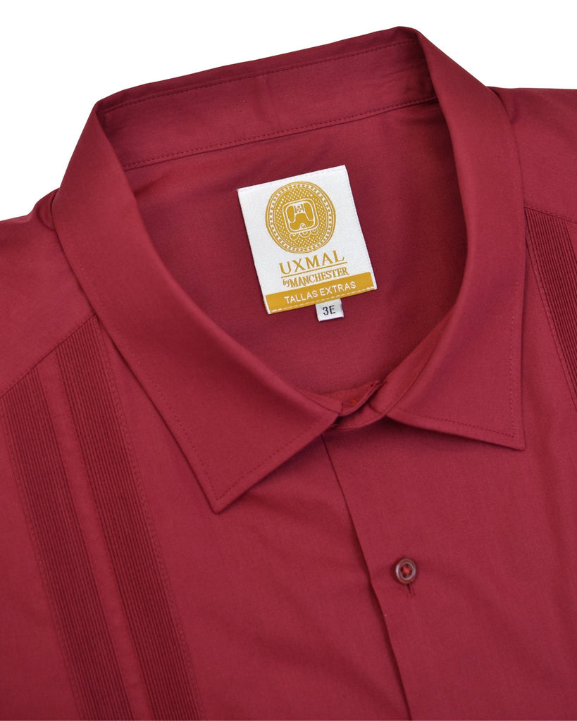 Manchester Guayabera Big and Tall Algodón y Poliéster - Manchester