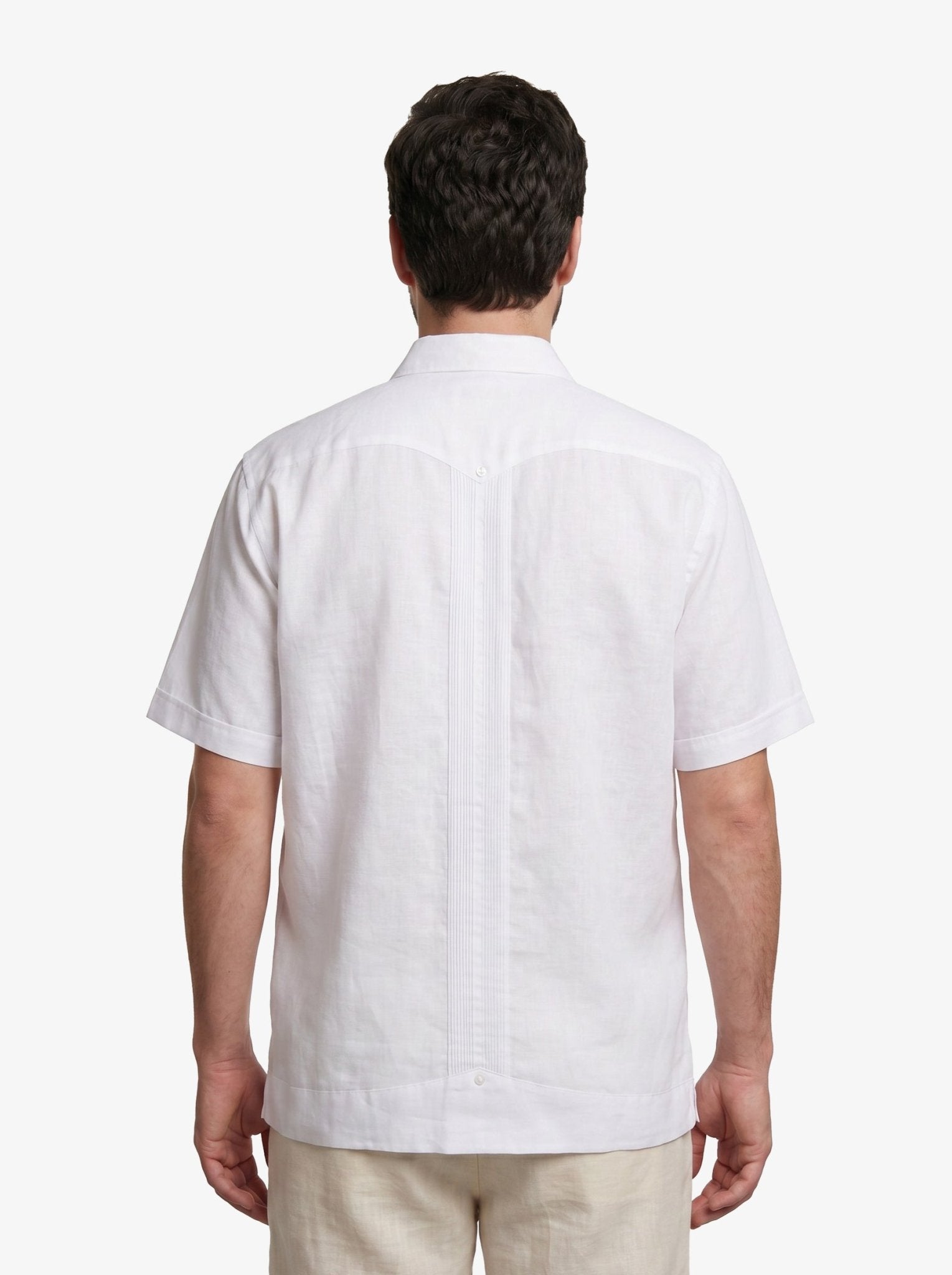 Manchester Guayabera Big and Tall Algodón y Poliéster - Manchester