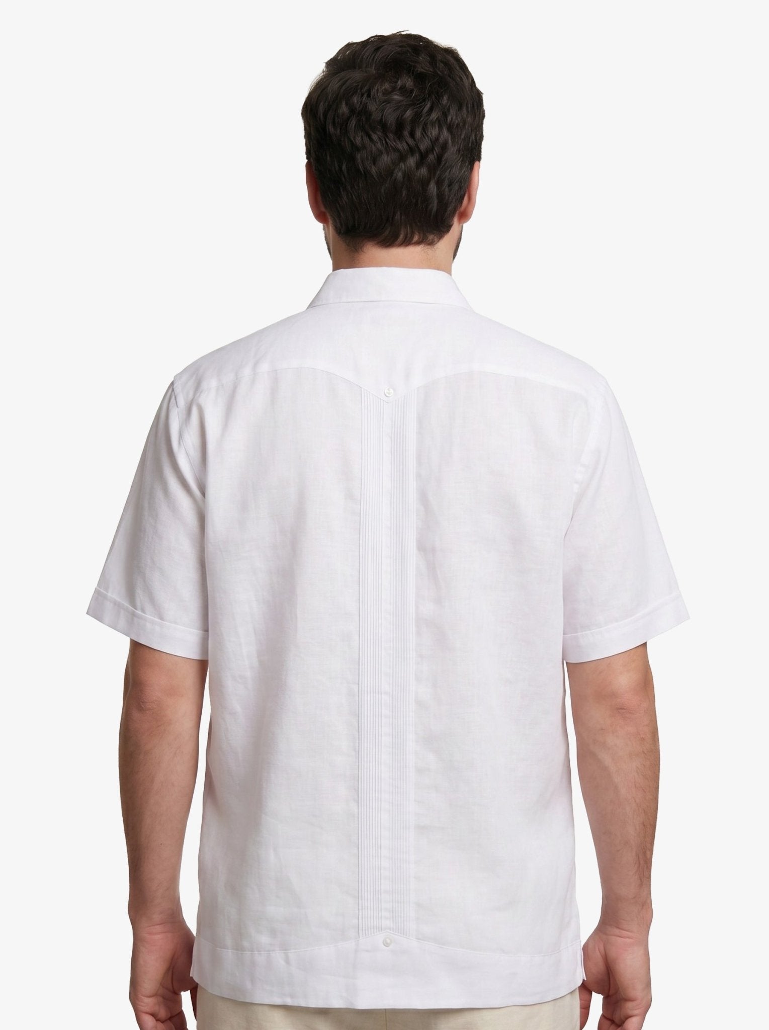 Manchester Guayabera Big and Tall Algodón y Poliéster - Manchester