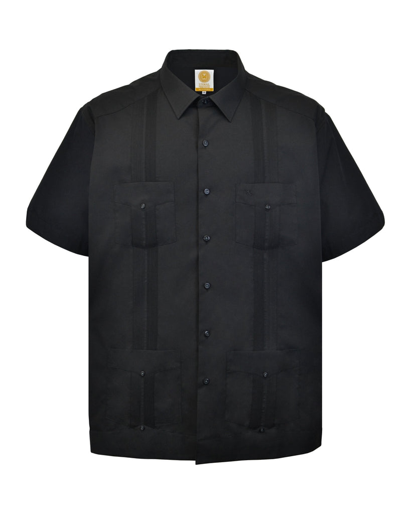 Manchester Guayabera Big and Tall Algodón y Poliéster - Manchester