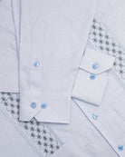 Manchester Guayabera Bordada Floral Premium Manga Larga - Manchester