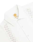 Manchester Guayabera Bordada Floral Premium Manga Larga - Manchester