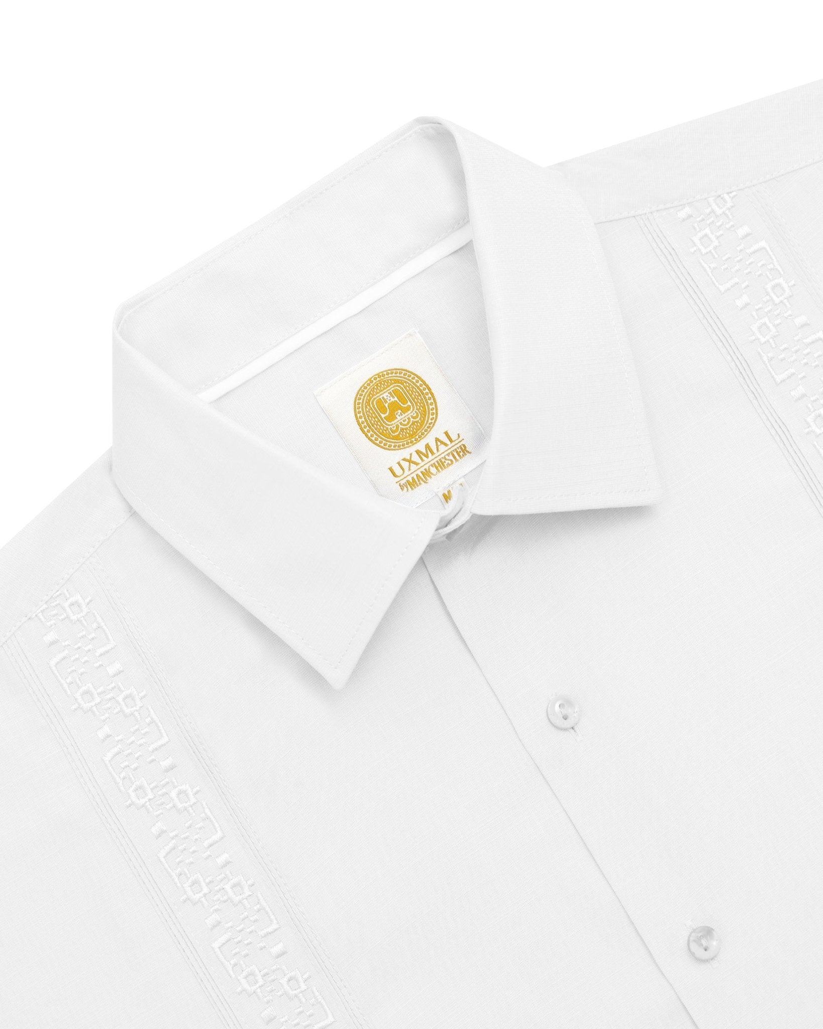 Manchester Guayabera Casual Mezcla Poliéster y Algodón - Manchester