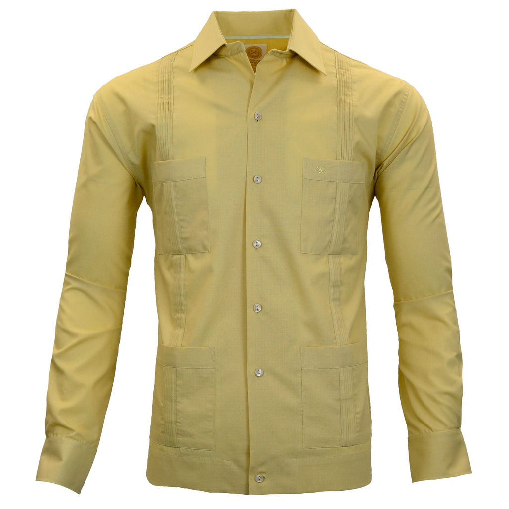 Manchester Guayabera Corta 60% Algodón / 40% Poliéster - Manchester