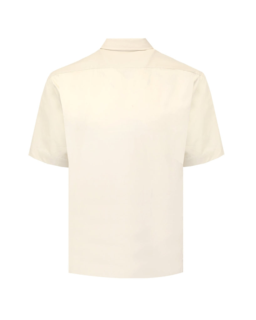 Manchester Guayabera Corta con Bordado de Circulos Cuatro Bolsas - Manchester