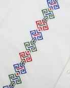 Manchester Guayabera de Lino Edición Especial Mundial 2026 – Sin Bolsas Manga Larga - Manchester