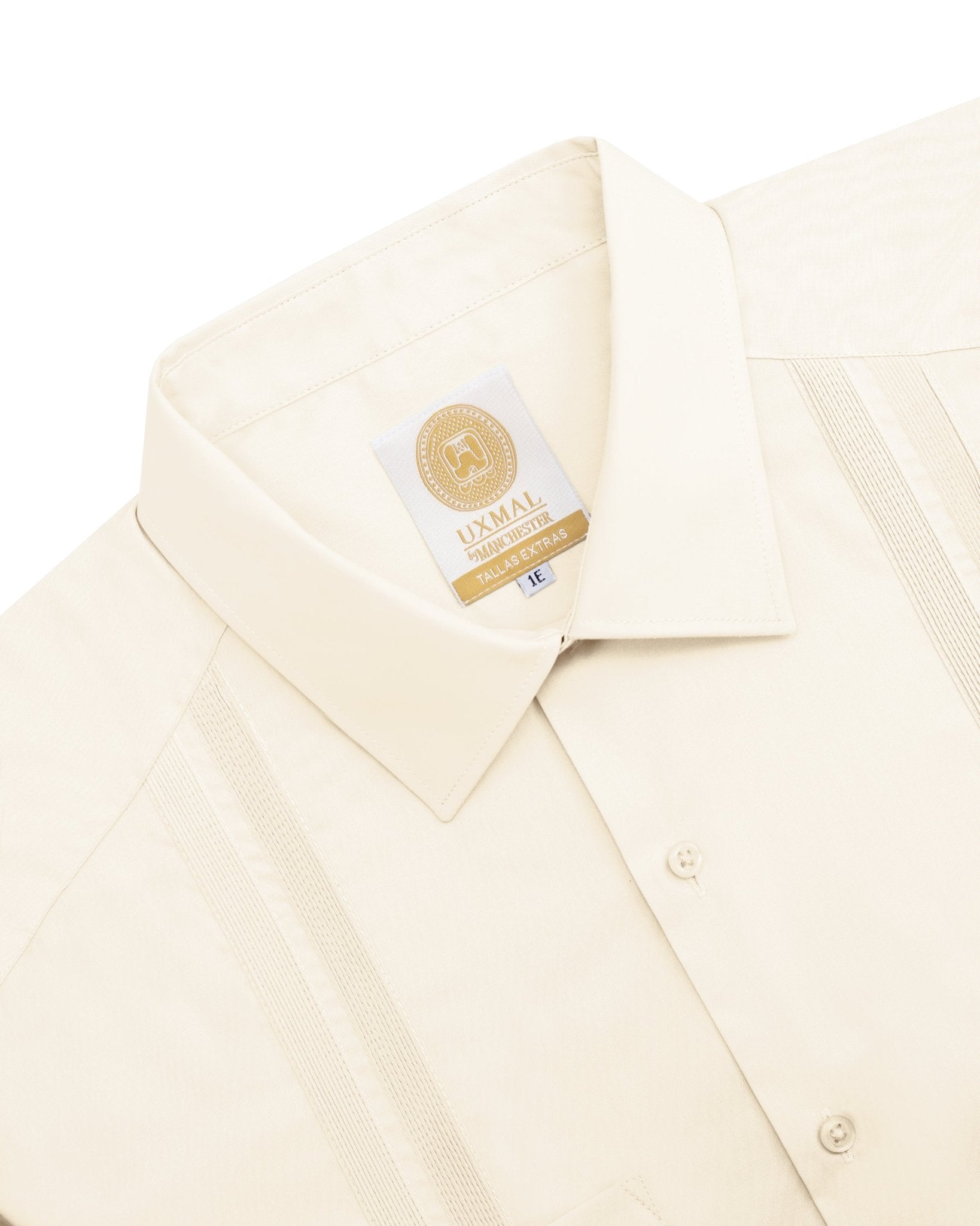 Manchester Guayabera de Manga Corta de Talla Extra - Manchester
