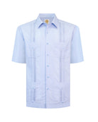 Manchester Guayabera de Manga Corta de Talla Extra - Manchester