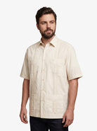 Manchester Guayabera de Manga Corta de Talla Extra - Manchester