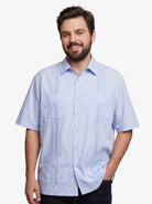 Manchester Guayabera de Manga Corta de Talla Extra - Manchester