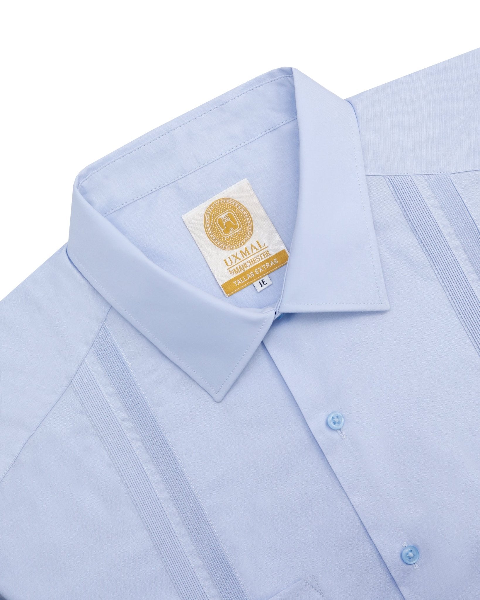Manchester Guayabera de Manga Corta de Talla Extra - Manchester