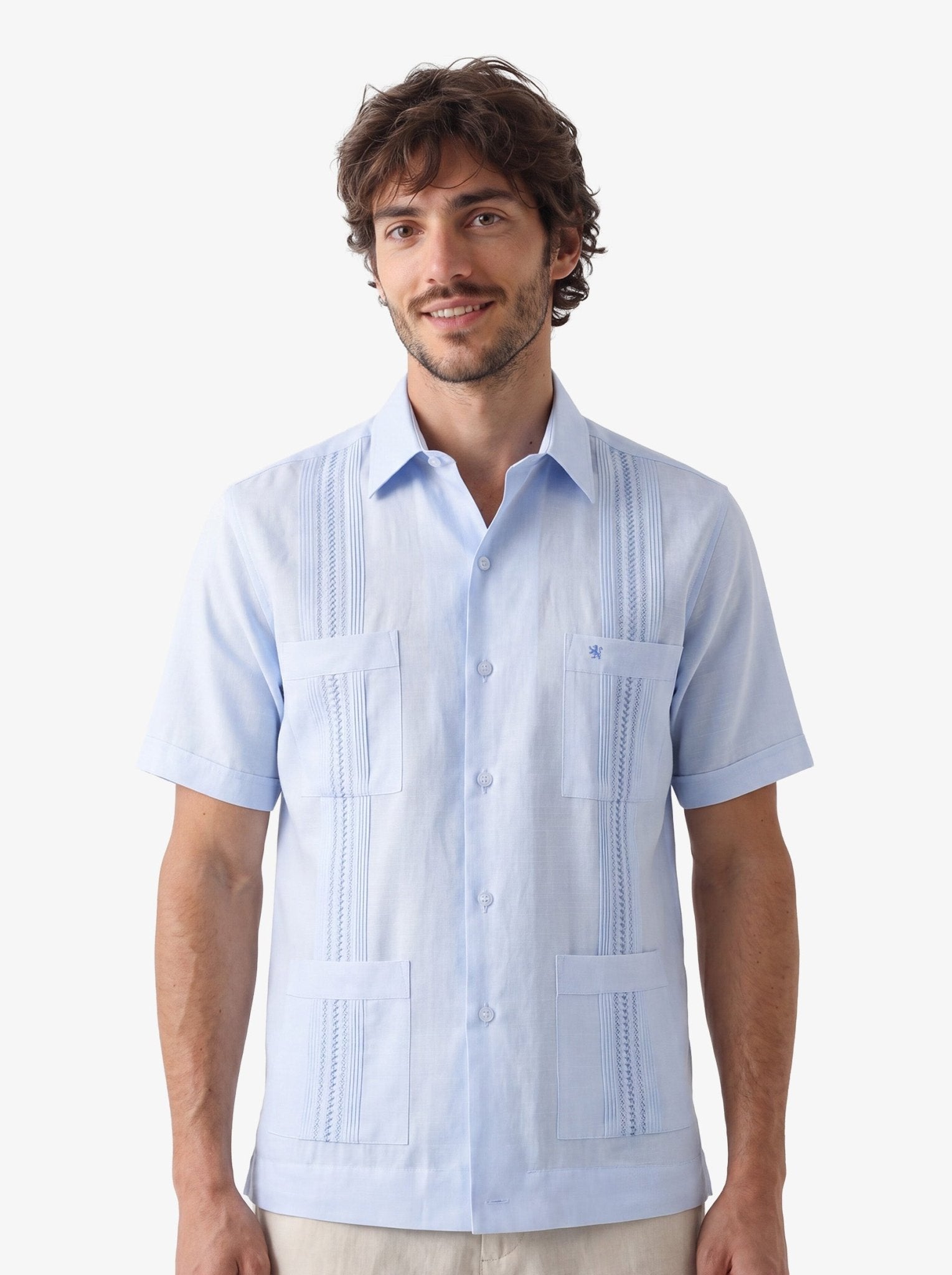 Manchester Guayabera Formal Tropical Manga Corta - Manchester