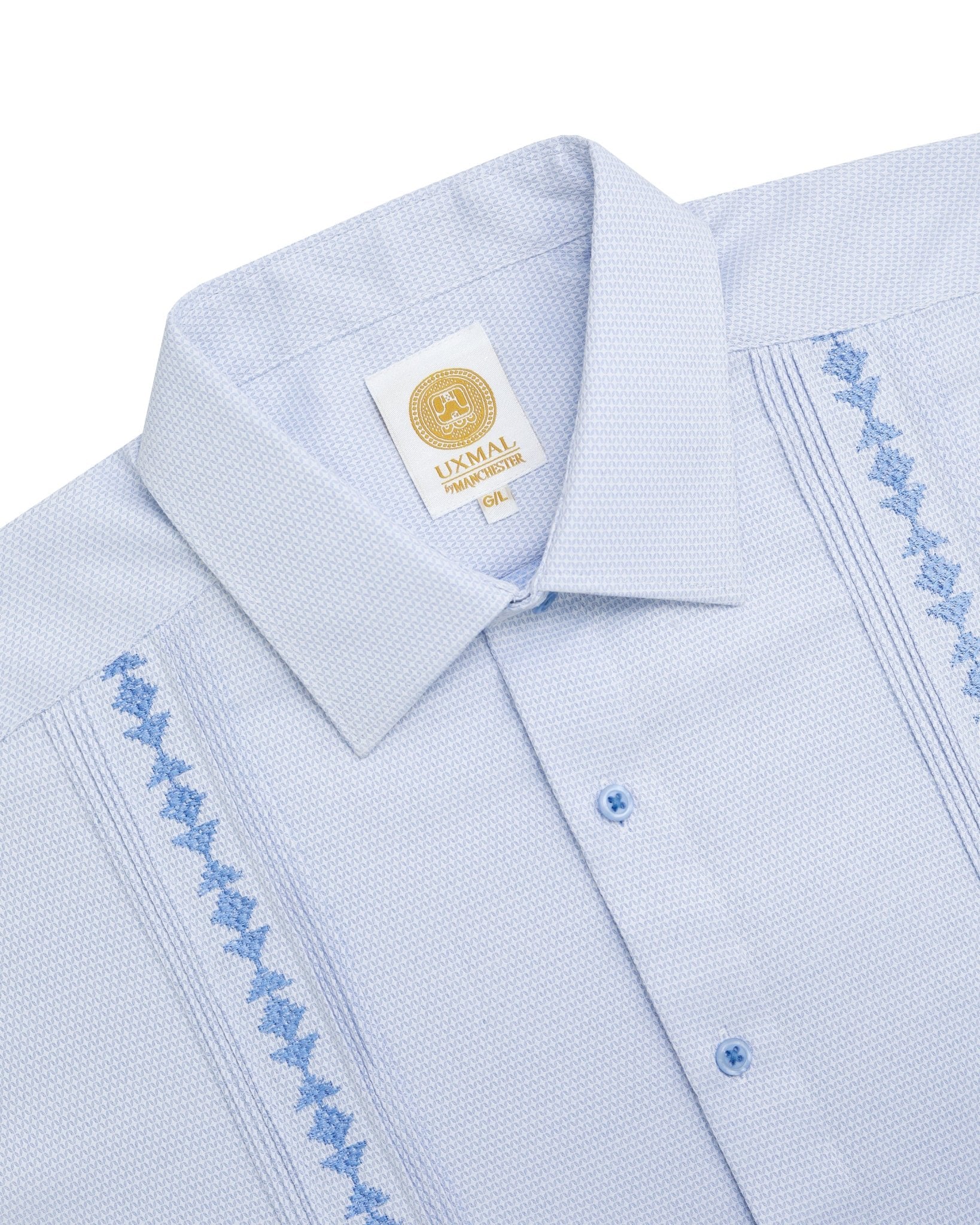 Manchester Guayabera Formal Tropical Sofisticada - Manchester