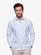 Manchester Guayabera Formal Tropical Sofisticada - Manchester