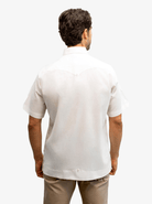 Manchester Guayabera Lino-Algodón Diseño Liso - Manchester