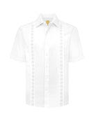 Manchester Guayabera Lisa Algodón - Poliéster Diseño Liso - Manchester