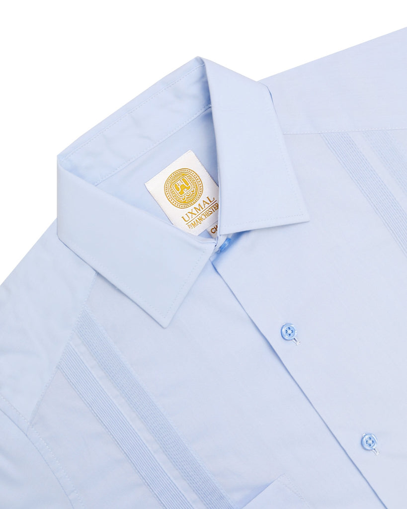 Manchester Guayabera Lisa Algodón y Poliéster - Manchester