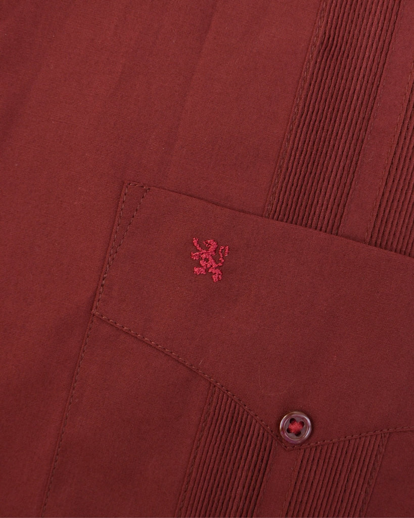 Manchester Guayabera Lisa Algodón y Poliéster - Manchester