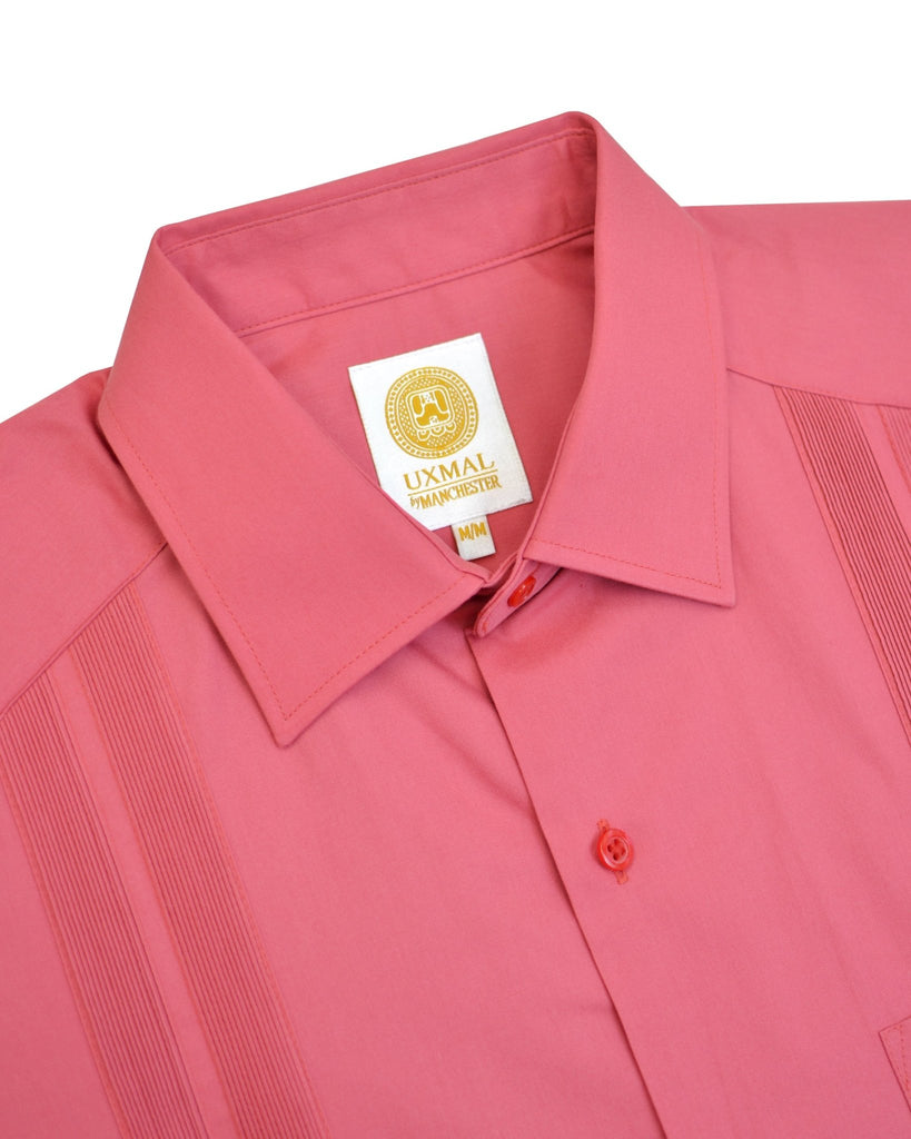 Manchester Guayabera Lisa Algodón y Poliéster - Manchester