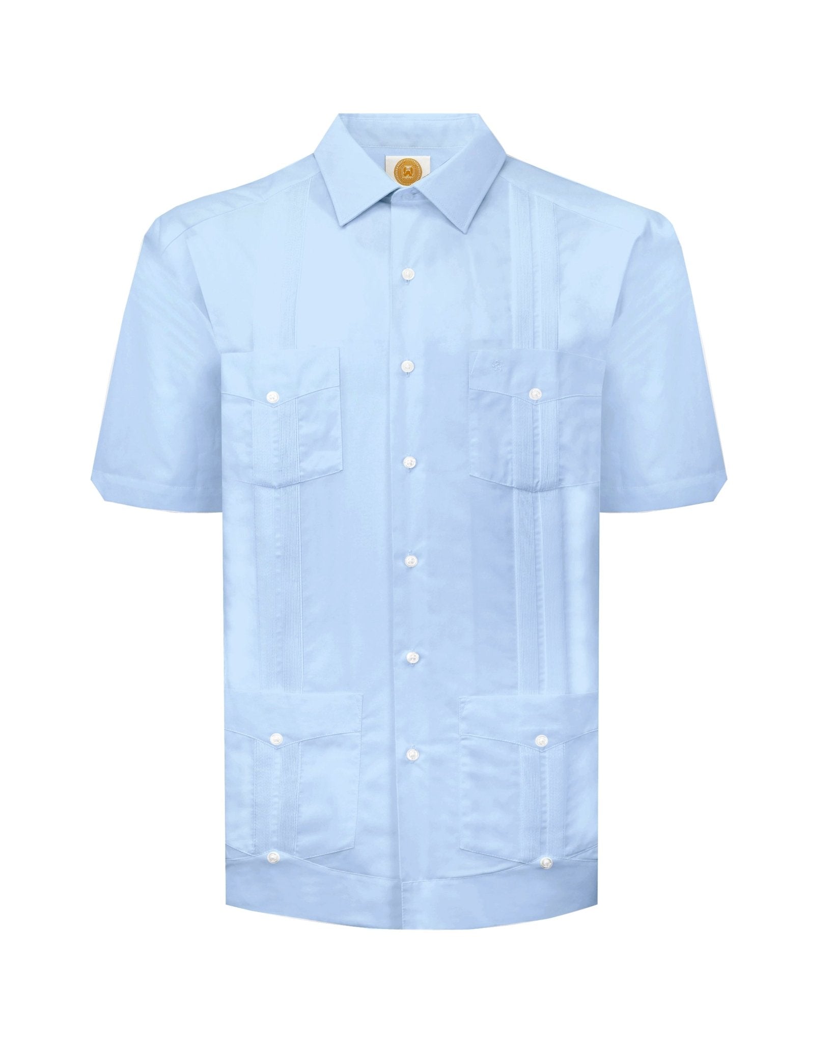 Manchester Guayabera Lisa Algodón y Poliéster - Manchester