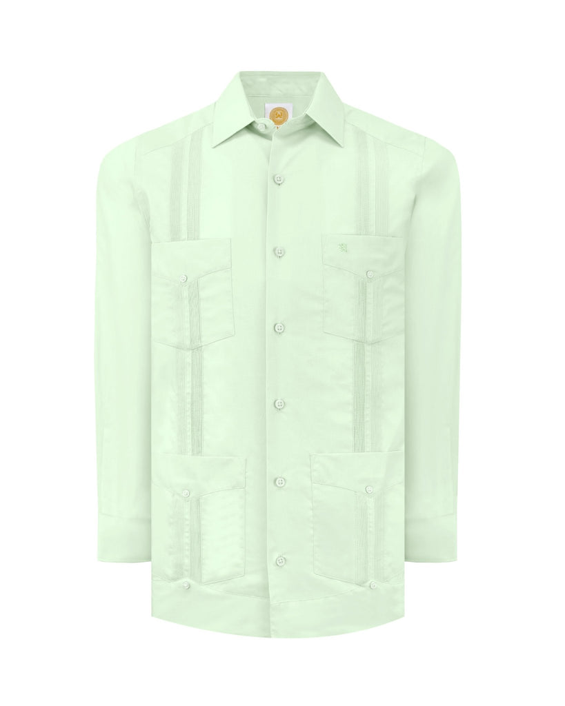 Manchester Guayabera Lisa Algodón y Poliéster - Manchester