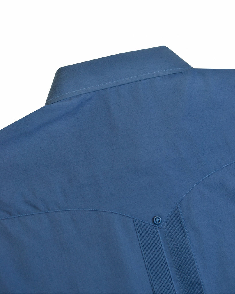 Manchester Guayabera Lisa Algodón y Poliéster - Manchester