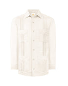 Manchester Guayabera Lisa Algodón y Poliéster - Manchester