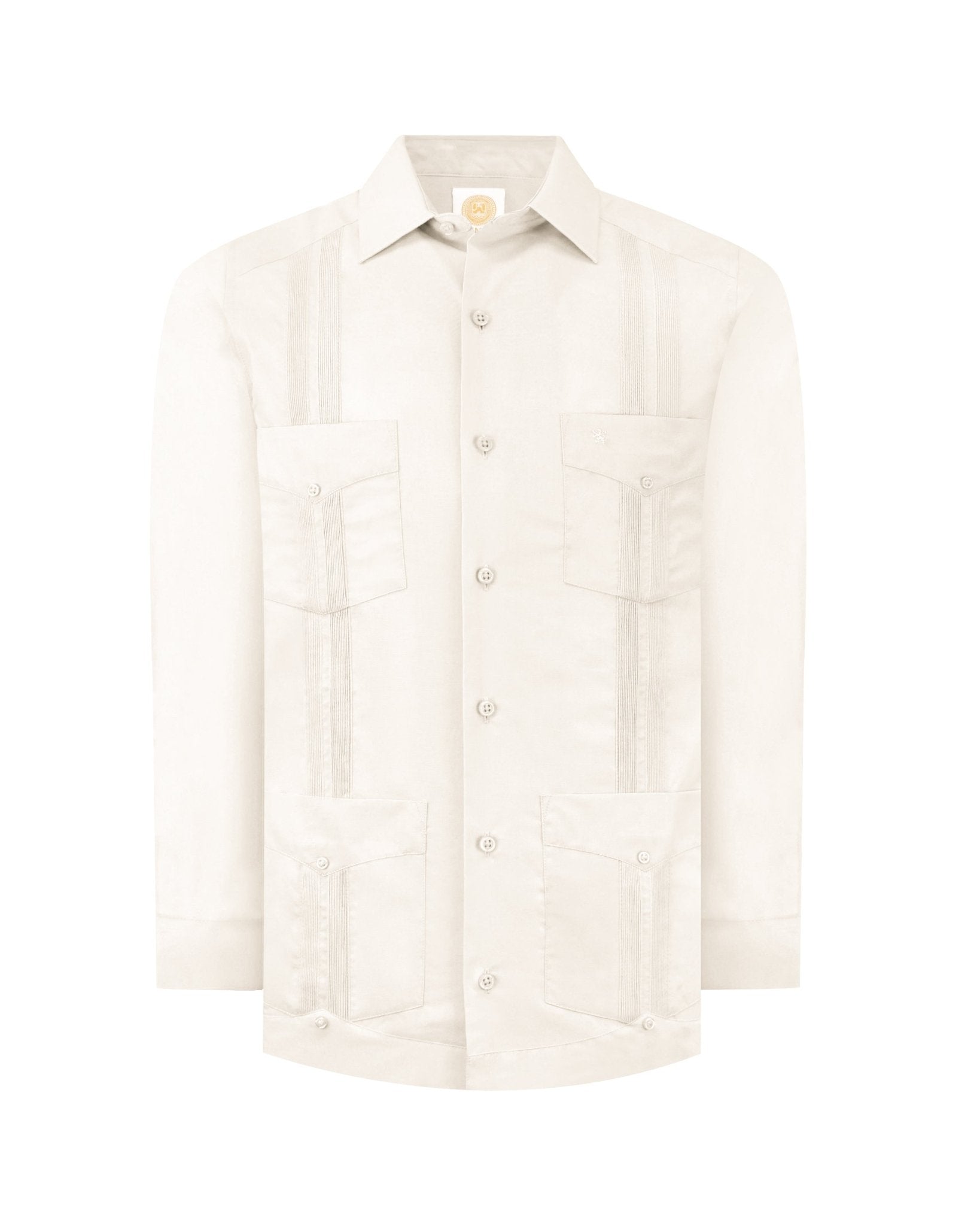 Manchester Guayabera Lisa Algodón y Poliéster - Manchester
