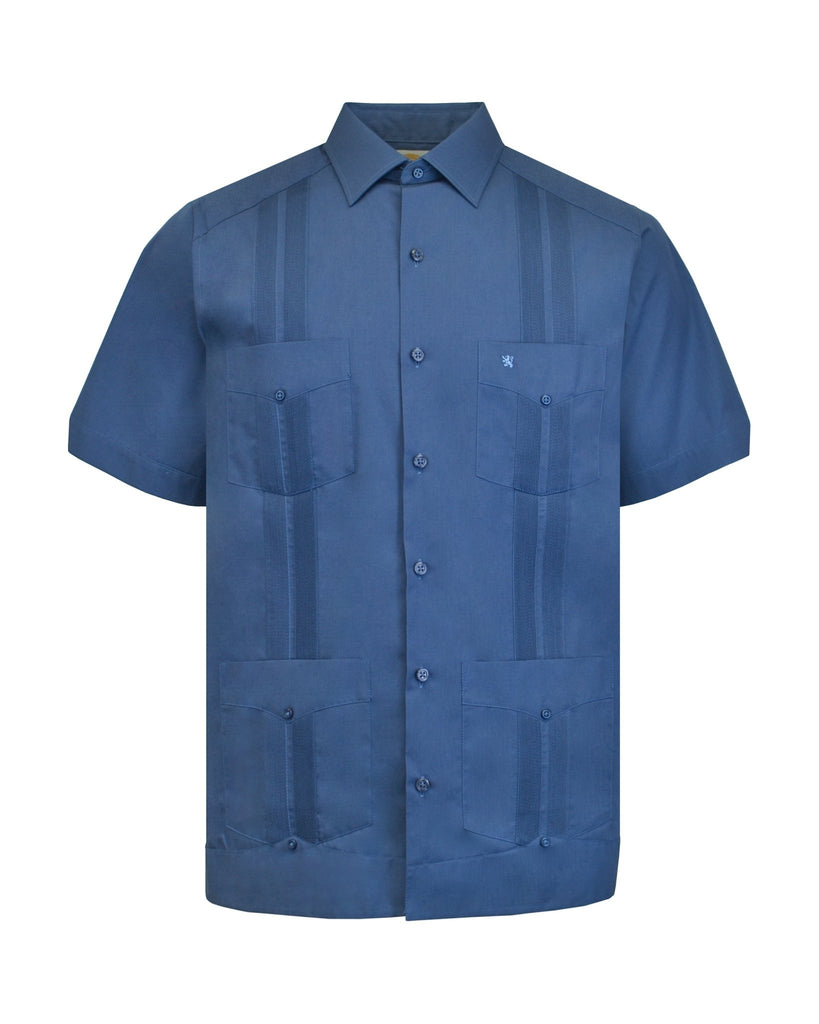 Manchester Guayabera Lisa Algodón y Poliéster - Manchester