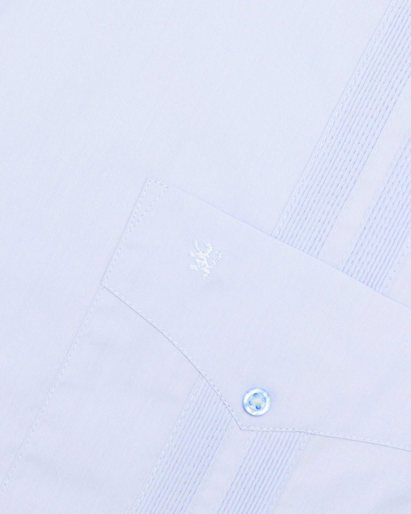 Manchester Guayabera Lisa Algodón y Poliéster - Manchester