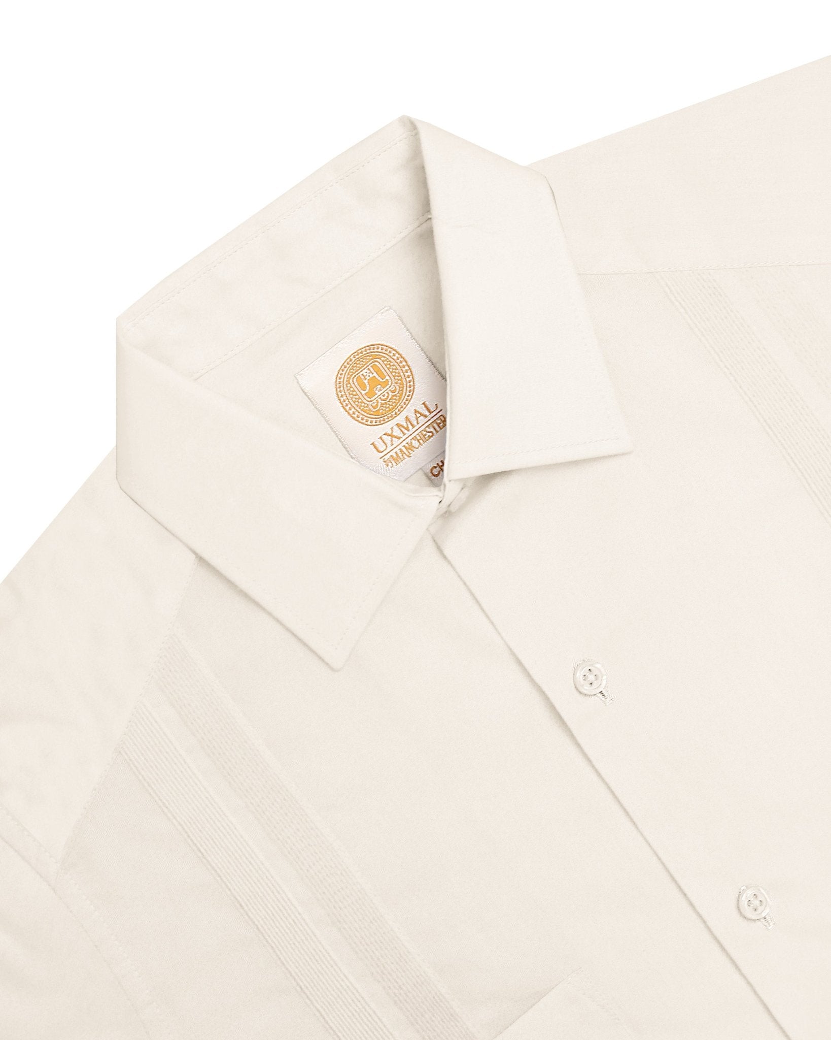 Manchester Guayabera Lisa Algodón y Poliéster - Manchester