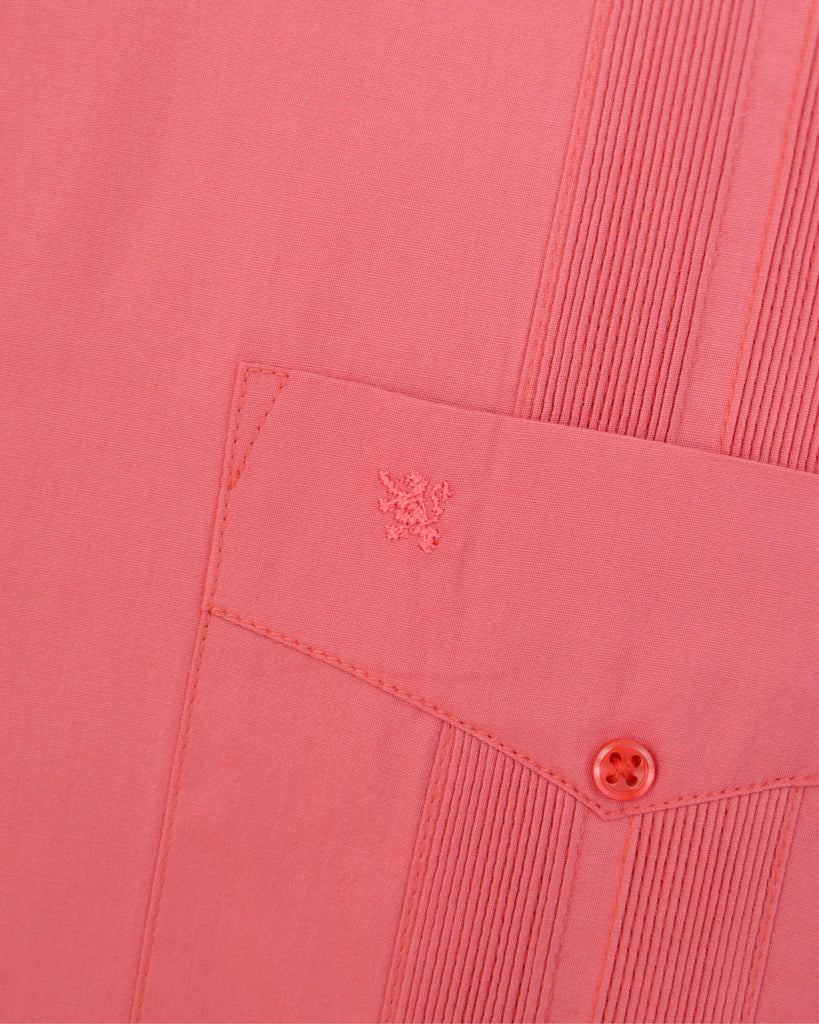 Manchester Guayabera Lisa Algodón y Poliéster - Manchester