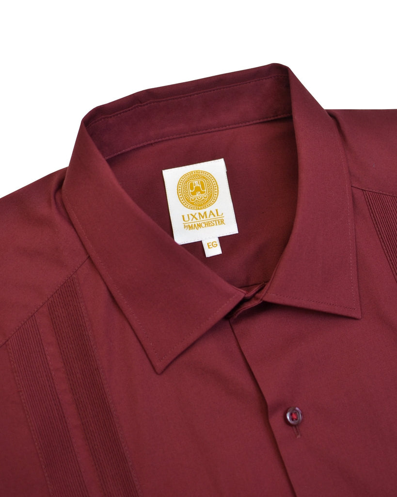 Manchester Guayabera Lisa Algodón y Poliéster - Manchester