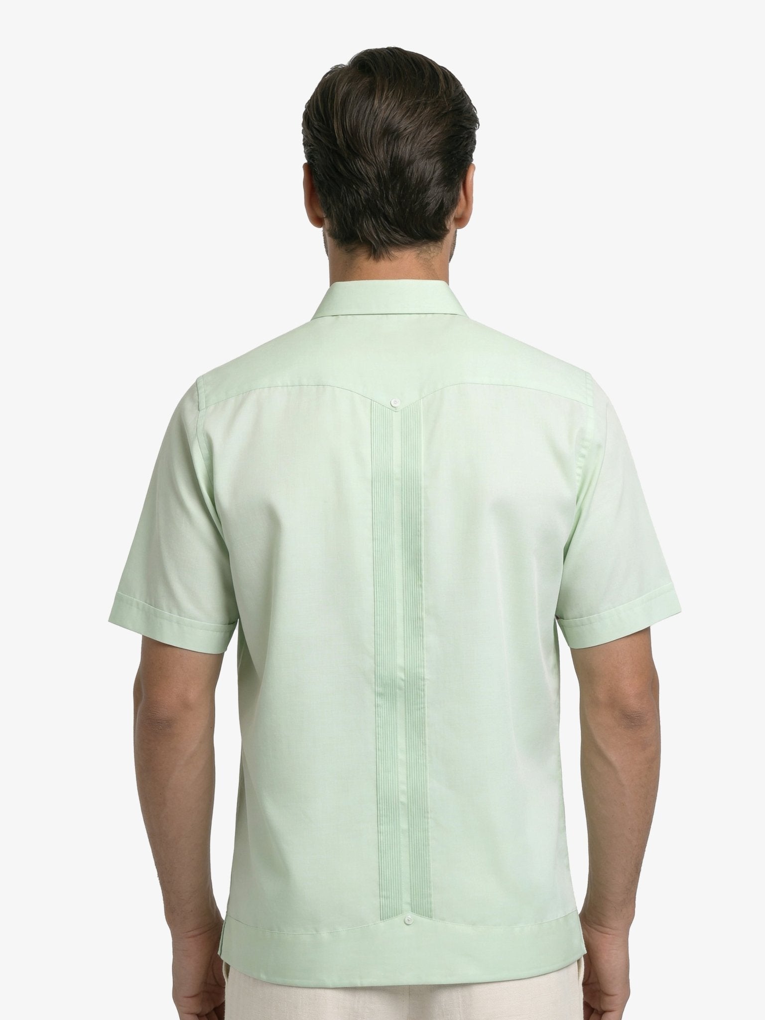 Manchester Guayabera Lisa Algodón y Poliéster - Manchester