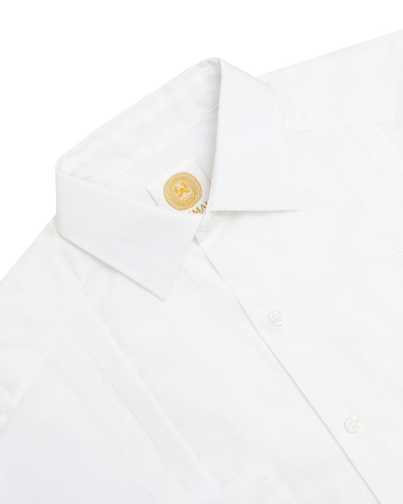 Manchester Guayabera Lisa Algodón y Poliéster - Manchester