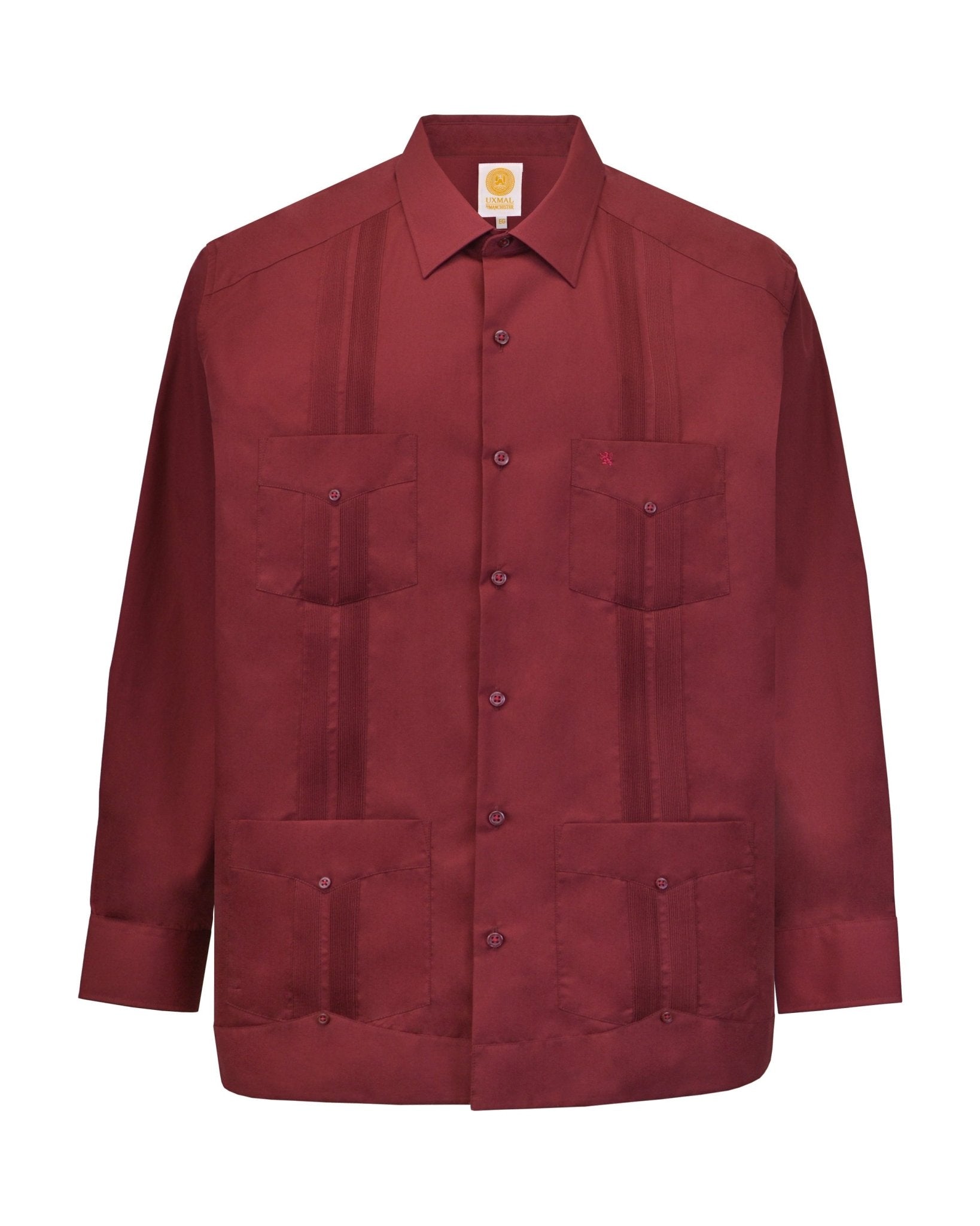 Manchester Guayabera Lisa Algodón y Poliéster - Manchester