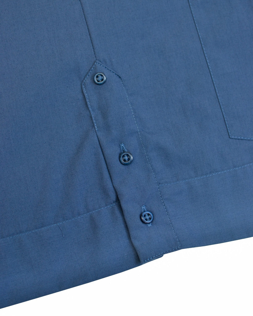 Manchester Guayabera Lisa Algodón y Poliéster - Manchester