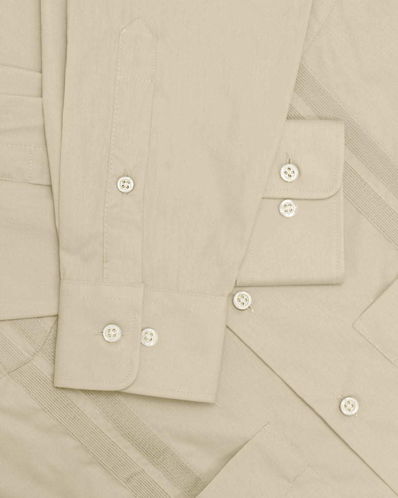 Manchester Guayabera Lisa Algodón y Poliéster - Manchester