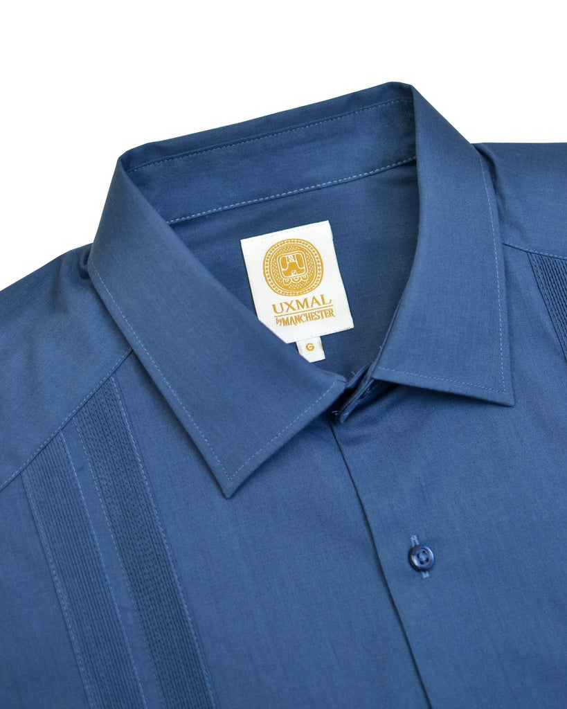 Manchester Guayabera Lisa Algodón y Poliéster - Manchester