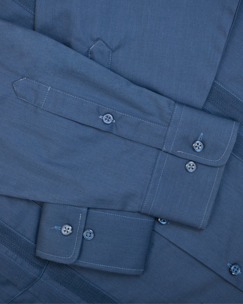 Manchester Guayabera Lisa Algodón y Poliéster - Manchester
