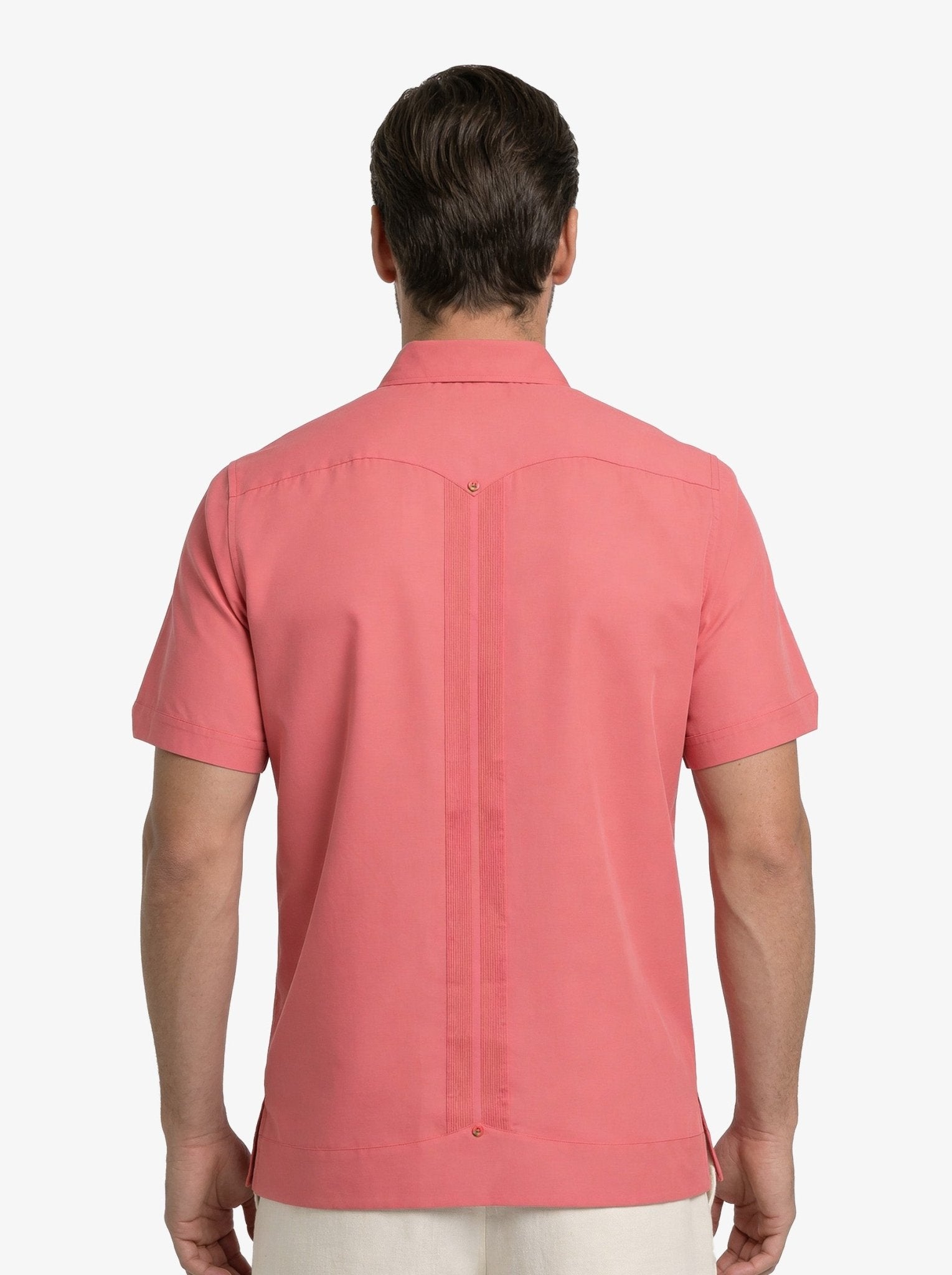 Manchester Guayabera Lisa Algodón y Poliéster - Manchester