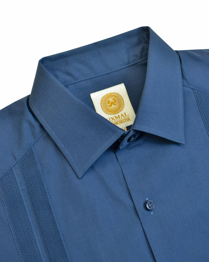 Manchester Guayabera Lisa Algodón y Poliéster - Manchester