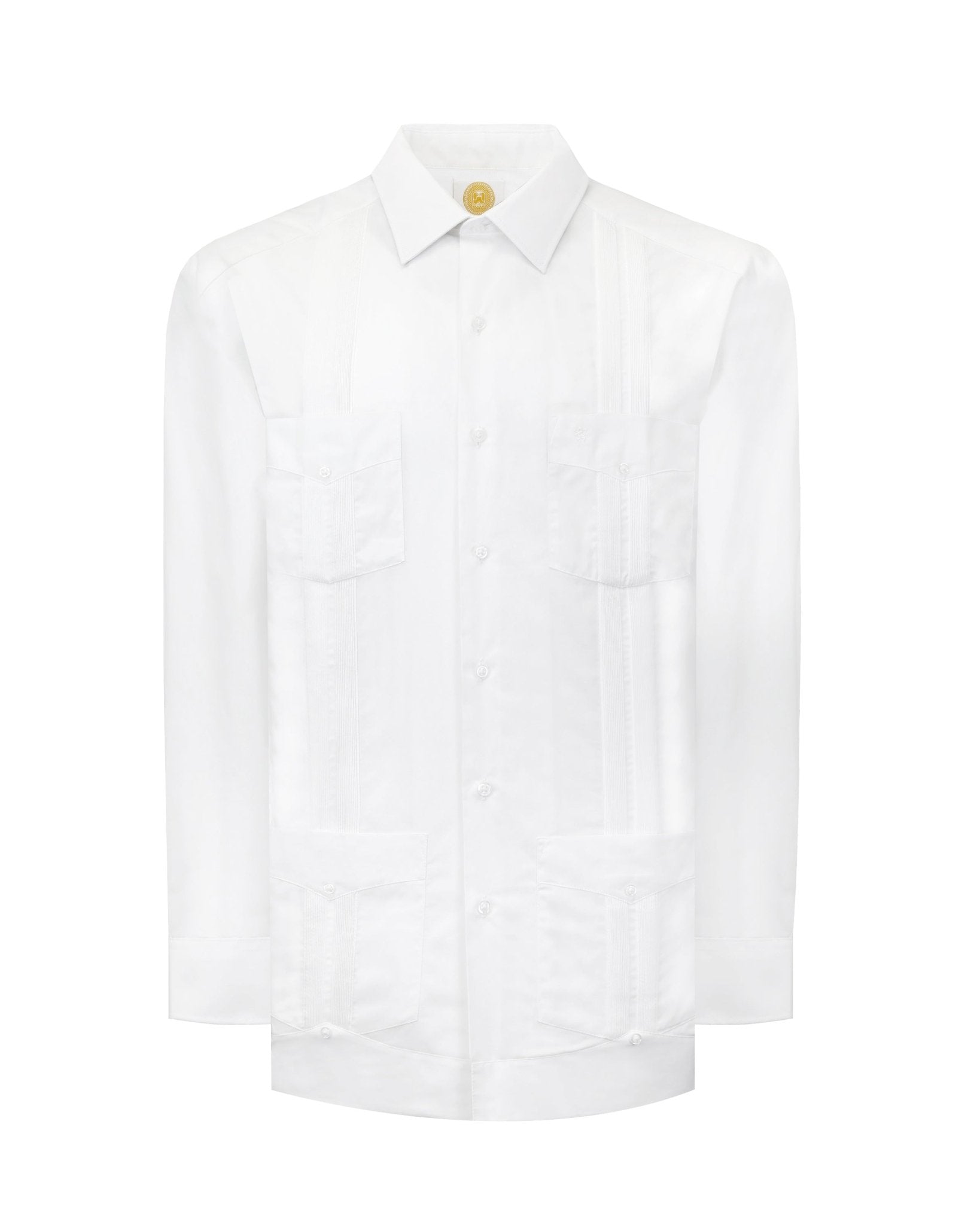Manchester Guayabera Lisa Algodón y Poliéster - Manchester